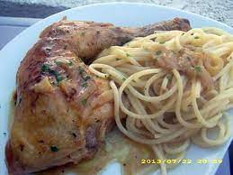 Spaghetti Poulet