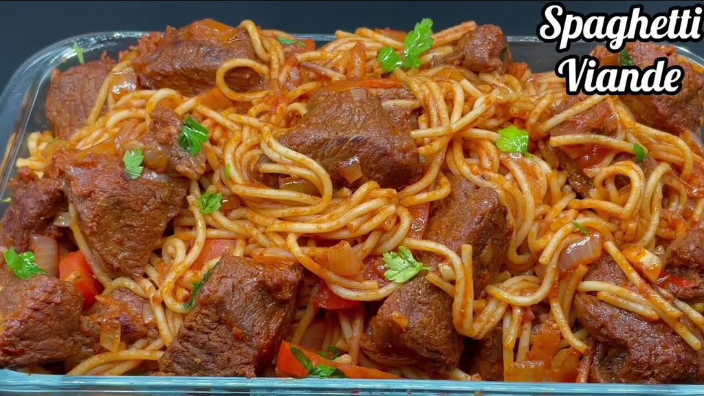 Spaghetti Viande